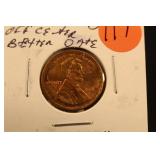 2001 Off Center Broadstrike Error Cent