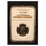 1776-1976-S PF67 Washington Silver Quarter