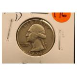 1954-D Washington Silver Quarter