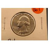 1960 Washington Silver Quarter