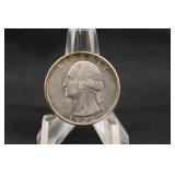 1932 Uncirculated Washington Silver Quarter