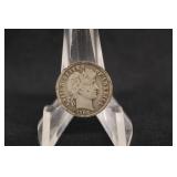 1906-O Barber Silver Dime