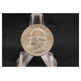1945 Uncirculated Washington Silver Quarter