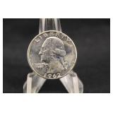 1962-D Uncirculated Washington Silver Quarter