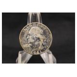 1961-D Uncirculated Washington Silver Quarter