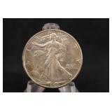 1944-P UNC Walking Liberty Silver Half Dollar