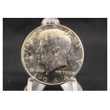 1964-D Uncirculated Kennedy Silver Half Dollar