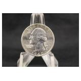 1947-S Uncirculated Washington Silver Quarter
