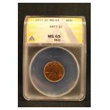 1977 MS65 Lincoln Cent