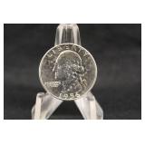 1956-D Uncirculated Washington Silver Quarter