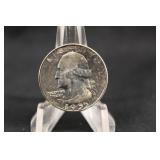 1955-D Uncirculated Washington Silver Quarter