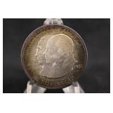 1923-S Monroe Doctrine 50C *Rainbow Toned