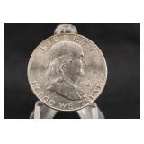 1949-P Uncirculated Franklin Silver Half Dollar