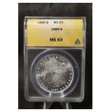 1889-P Morgan Dollar MS63