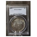 1903-P  Morgan Dollar MS63
