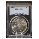 1899-O Morgan Dollar MS65