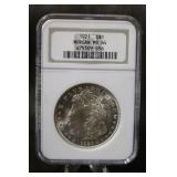 1921-P  Morgan Dollar MS64 NGC
