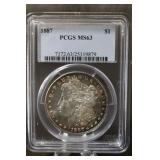 1887-P  Morgan Dollar MS63 PCGS