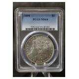 1898-P  Morgan Dollar MS64 PCGS