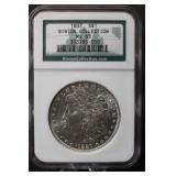 1887-P  Morgan Dollar MS63 Binion Colletion