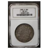 1885-O  Morgan Dollar MS64 NGC