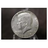 1967 Silver Kennedy Half Dollar