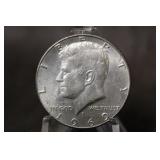 1969-D Silver Kennedy Half Dollar