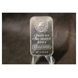 1oz .999 Silver Engelhard Bar