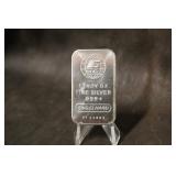 1oz .999 Silver Engelhard Bar