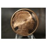 2011 1oz .999 Copper Buffalo Coin