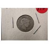 1899-P  Barber Silver Dime 90% Silver