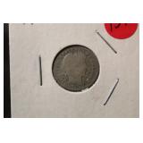 1911-P  Barber Silver Dime 90% Silver