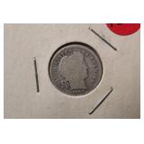 1906-O  Barber Silver Dime 90% Silver
