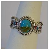 Indian Design Ring - Size 6