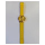 New Geneva Quartz Watch in Yellow/Gold