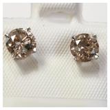 14K  Diamond(1.05ct) Earrings