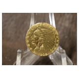 1908 $2.5 Gold Indian Coin