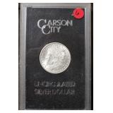 1880-CC Uncirculated Morgan Silver Dollar