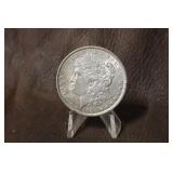 1886-P  Morgan Silver Dollar
