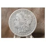 1886-P  Morgan Silver Dollar