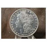 1880-P  Morgan Silver Dollar
