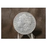 1891-P  Morgan Silver Dollar