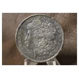 1890-P  Morgan Silver Dollar