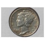 1943-D Mercury Silver Dime