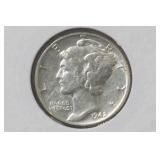 1942 Mercury Silver Dime