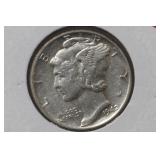 1942 Mercury Silver Dime