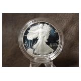 1986 Proof Cameo 1 oz .999 Silver Eagle