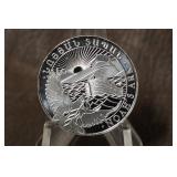 1/4 oz .999 Pure Silver Fractional Coin