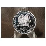 1/4 oz .999 Pure Silver Fractional Coin