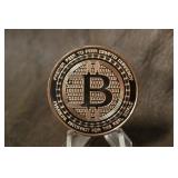 1oz .999 Copper Bitcoin Round